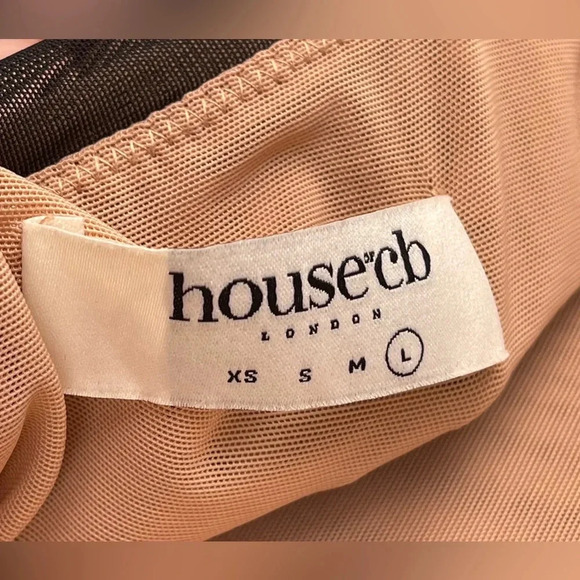 House of CB Tibi Black Cutout Ruched Midi
Dress large - Picture 13 of 15